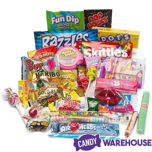 Giant Nostalgic Candy Gift Box: 50 Years of Candy