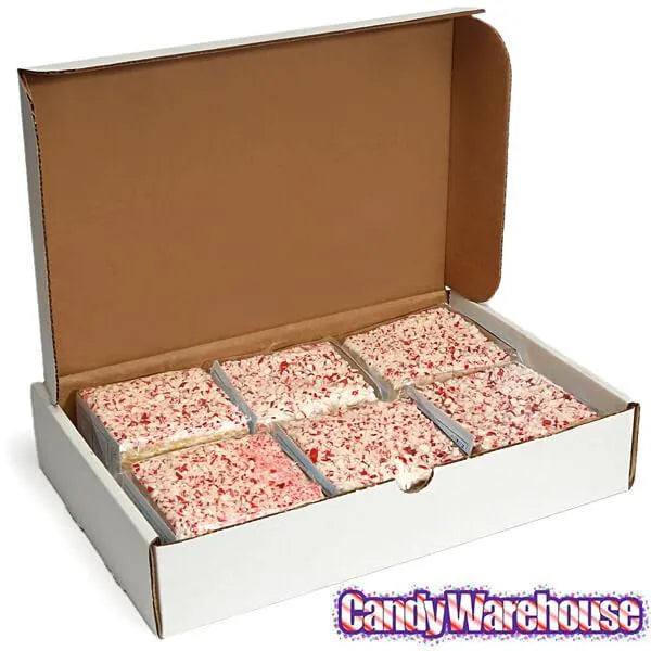 Giant Rice Crispy Treats - Christmas Peppermint Twist: 6-Piece Box