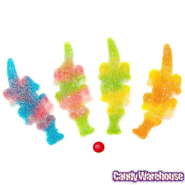 Giant Sour Gummy Crocodiles Candy: 5LB Bag