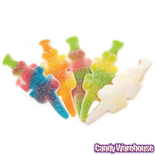 Giant Sour Gummy Crocodiles Candy: 5LB Bag