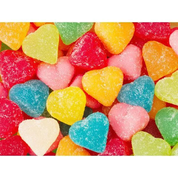 Gimbal's Sour Lovers Gummy Hearts: 5LB Bag