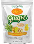 Lady May Sweets Vegan Ginger-Pineapple Gummi Teddies