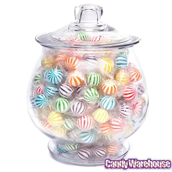 Glass Round 1/2-Gallon Candy Jar with Glass Lid