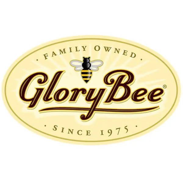 GloryBee Montana White Clover Blossom Raw Honey: 18-Ounce Jar