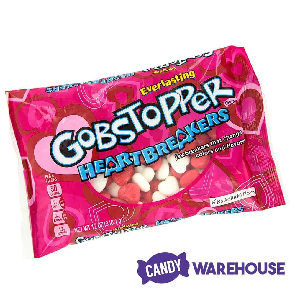 Gobstopper Heart Breakers Candy: 12-Ounce Bag