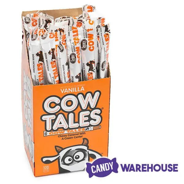 Goetze's Cow Tales Caramel & Cream Sticks: 36-Piece Box