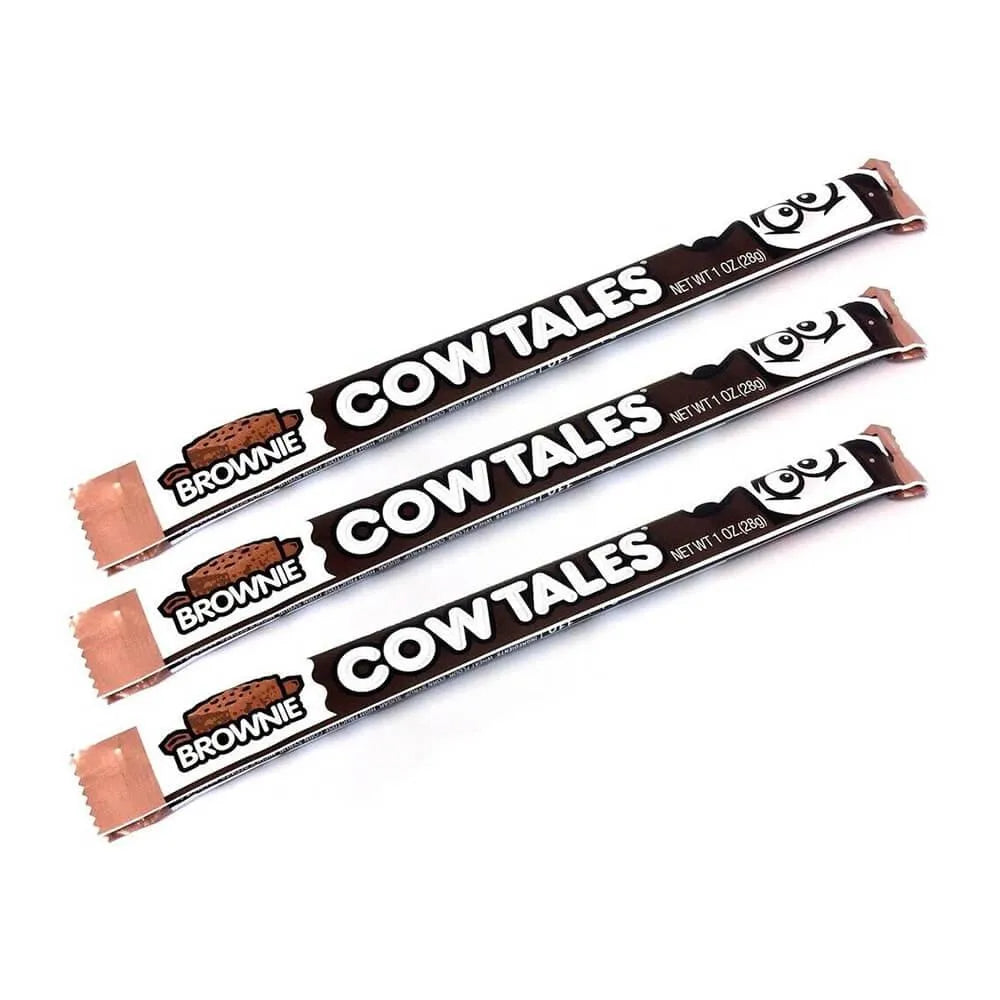 Goetze's Cow Tales Caramel Brownie & Cream Sticks: 36-Piece Box