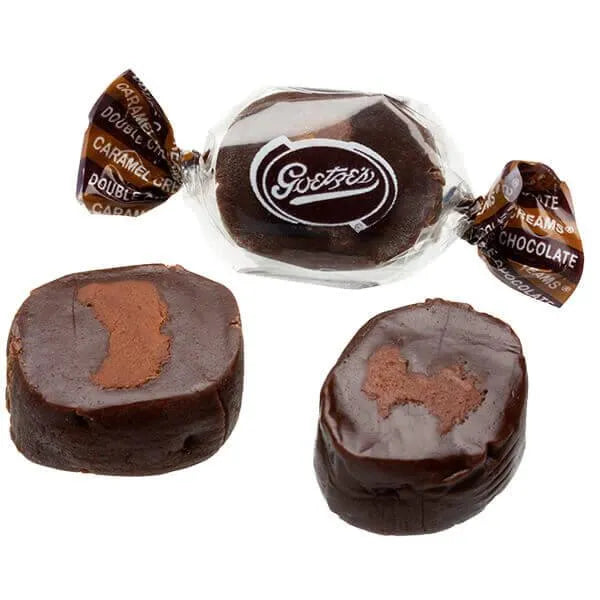 Goetze's Double Chocolate Caramel Creams Candy: 5LB Bag