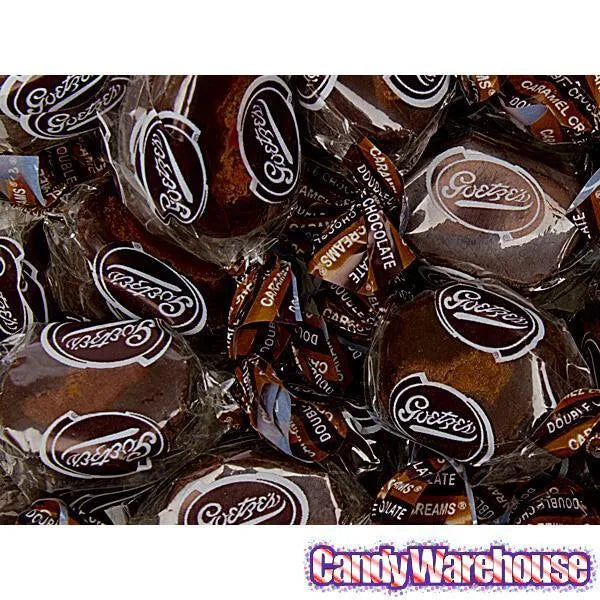 Goetze's Double Chocolate Caramel Creams Candy: 5LB Bag