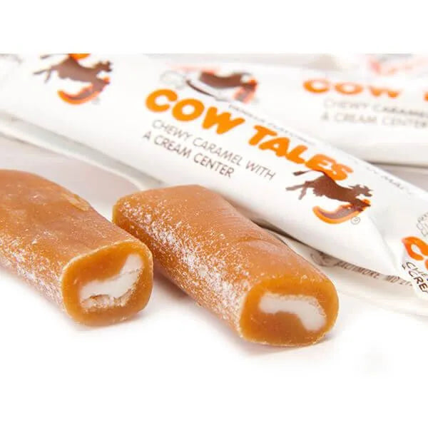 Goetze's Mini Cow Tales Caramel & Cream Sticks: 24-Piece Bag