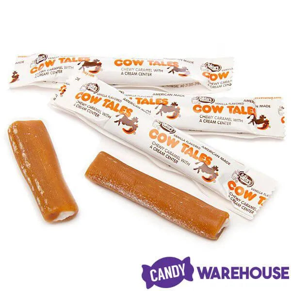 Goetze's Mini Cow Tales Caramel & Cream Sticks: 24-Piece Bag