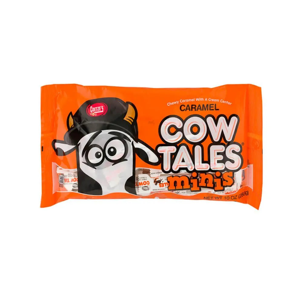 Goetze's Mini Cow Tales Caramel & Cream Sticks: 24-Piece Bag