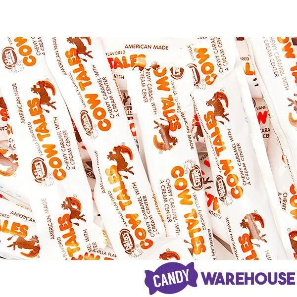 Goetze's Mini Cow Tales Caramel & Cream Sticks: 24-Piece Bag