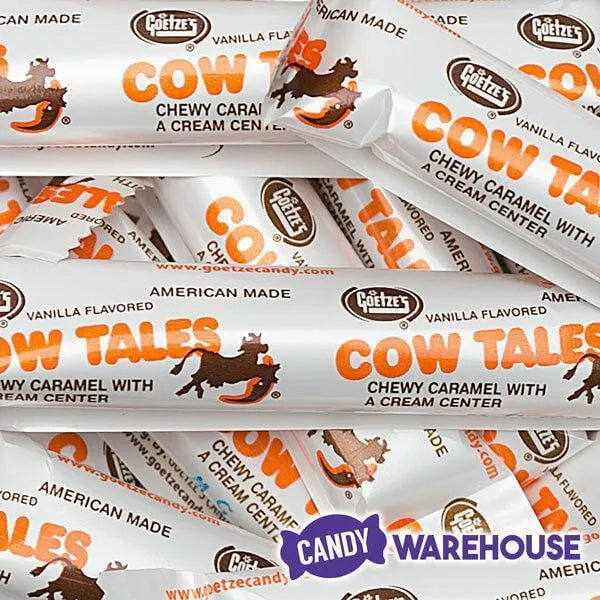 Goetze's Mini Cow Tales Caramel Cream Candy: 3LB Box