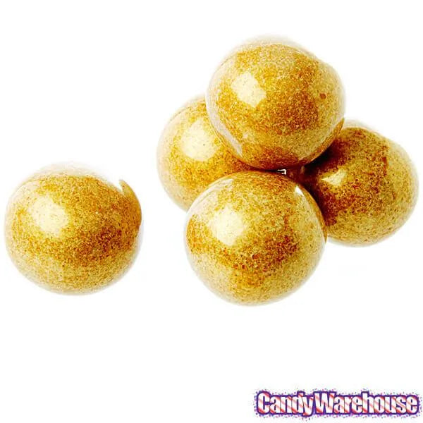 Gold 1-Inch Gumballs: 2LB Bag