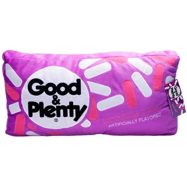 Good & Plenty Licorice Big Plush Candy Pillow