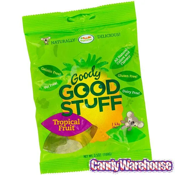 Goody Good Stuff Tropical Fruit Gummy Candy: 2.65LB Box