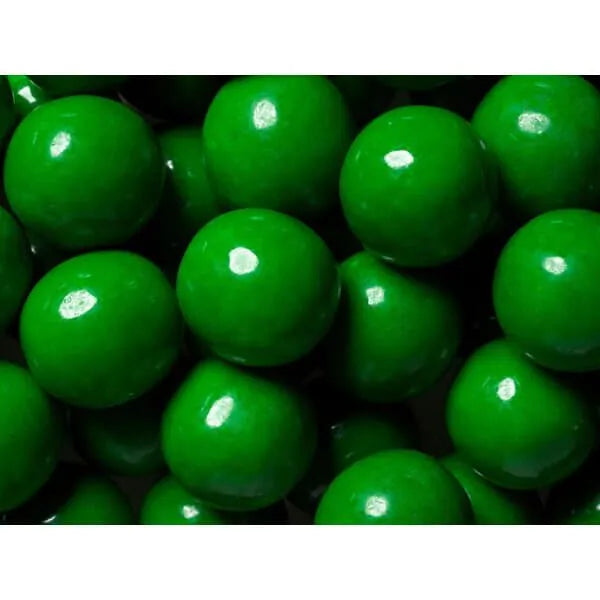 Green 1-Inch Gumballs: 2LB Bag