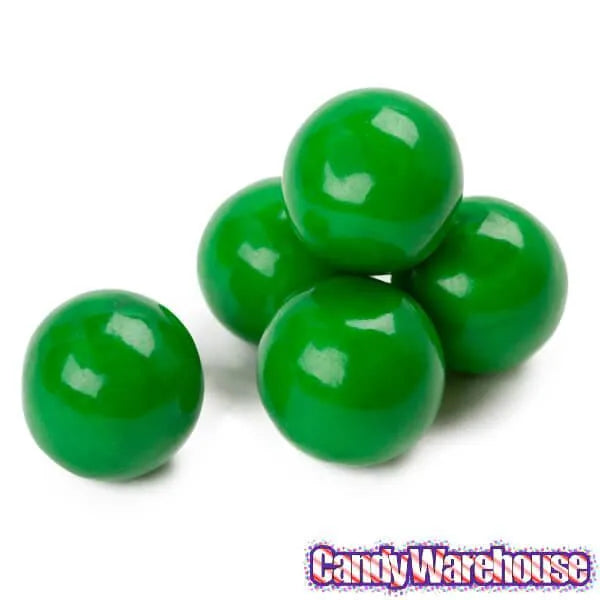 Green 1-Inch Gumballs: 2LB Bag