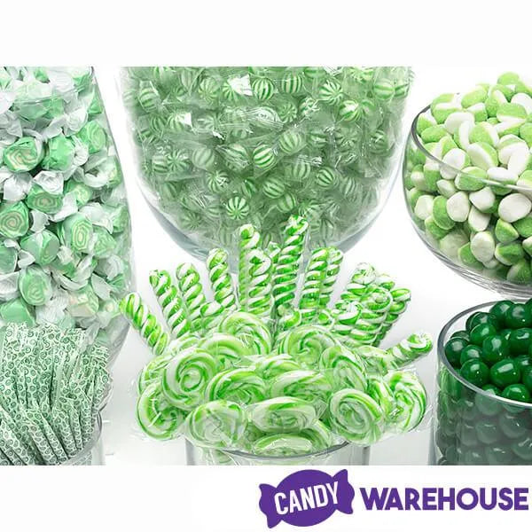 Green Candy Bar Table Assortment