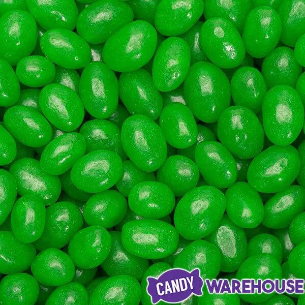 Green Jelly Beans - Lime: 2LB Bag