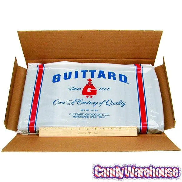 Guittard Giant Chocolate Bar - White Chocolate: 10LB Box