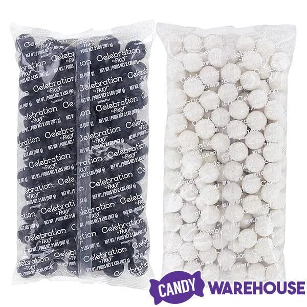 Gumballs Color Combo - Black and White: 4LB Box