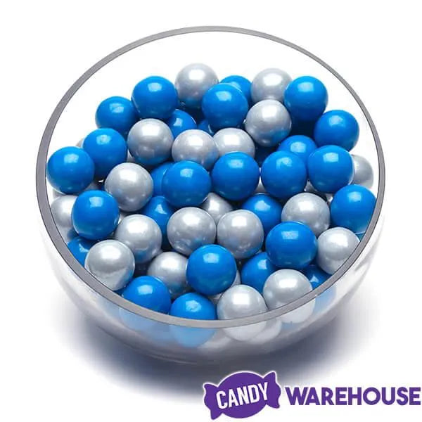 Gumballs Color Combo - Blue and Silver: 4LB Box