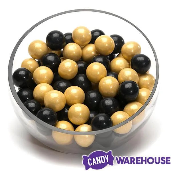 Gumballs Color Combo - Gold and Black: 4LB Box