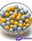 Gumballs Color Combo - Gold and Silver: 4LB Box