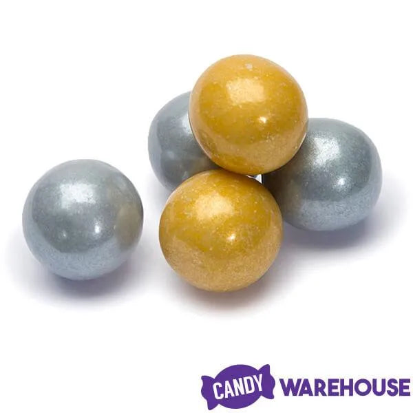 Gumballs Color Combo - Gold and Silver: 4LB Box