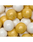 Gumballs Color Combo - Gold and White: 4LB Box