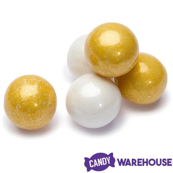 Gumballs Color Combo - Gold and White: 4LB Box