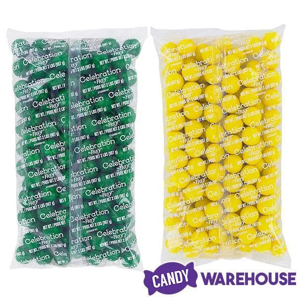 Gumballs Color Combo - Green and Yellow: 4LB Box