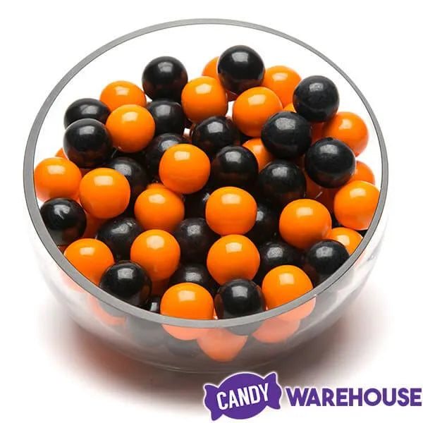 Gumballs Color Combo - Orange and Black: 4LB Box