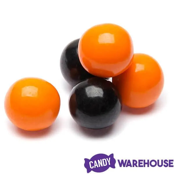 Gumballs Color Combo - Orange and Black: 4LB Box