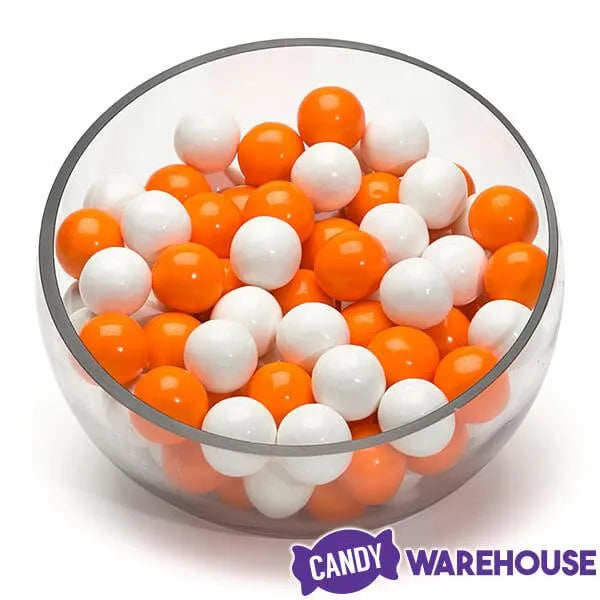 Gumballs Color Combo - Orange and White: 4LB Box