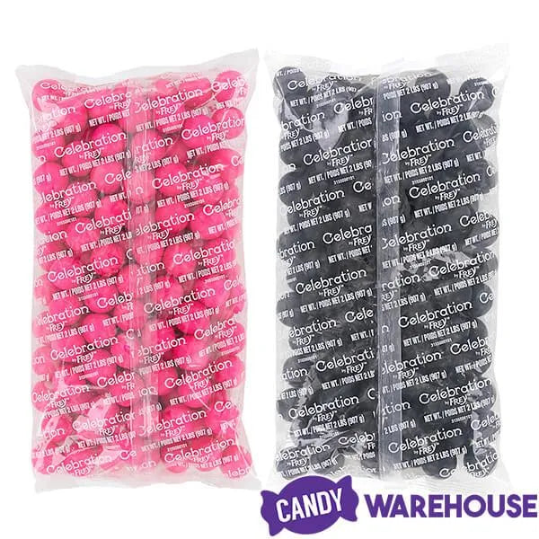 Gumballs Color Combo - Pink and Black: 4LB Box