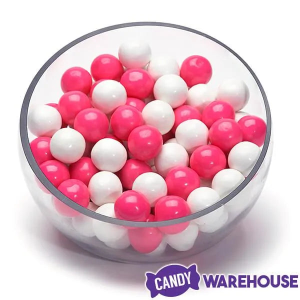 Gumballs Color Combo - Pink and White: 4LB Box