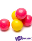 Gumballs Color Combo - Pink and Yellow: 4LB Box