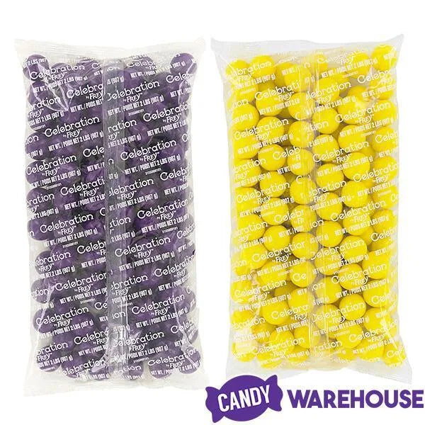 Gumballs Color Combo - Purple and Yellow: 4LB Box