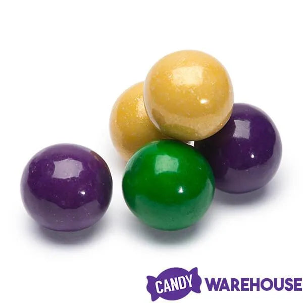 Gumballs Color Combo - Purple, Green and Gold: 6LB Box