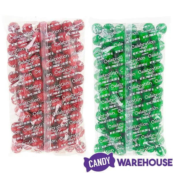 Gumballs Color Combo - Red and Green: 4LB Box