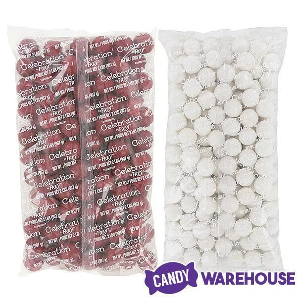 Gumballs Color Combo - Red and White: 4LB Box