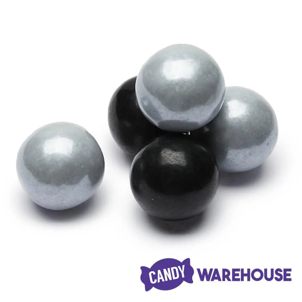 Gumballs Color Combo - Silver and Black: 4LB Box