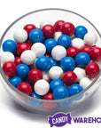 Gumballs Color Combo - USA Red, White and Blue: 6LB Box