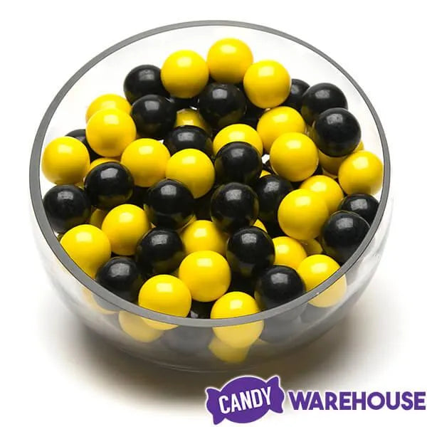 Gumballs Color Combo - Yellow and Black: 4LB Box