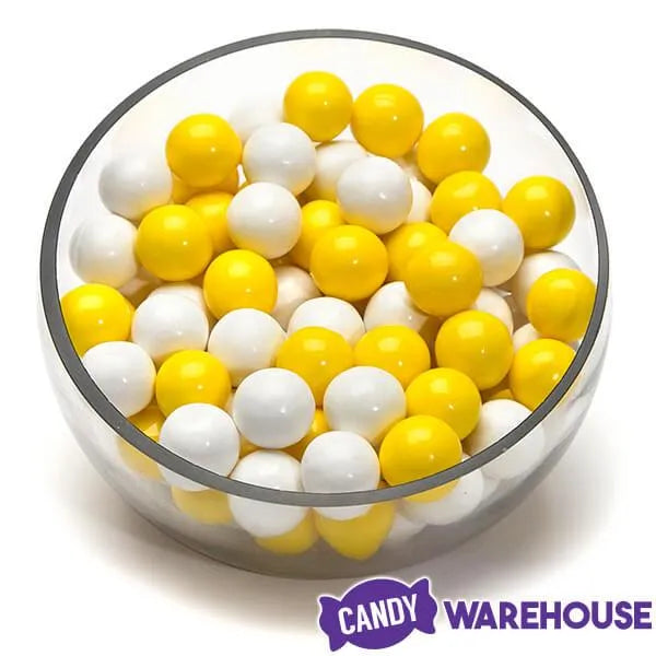 Gumballs Color Combo - Yellow and White: 4LB Box