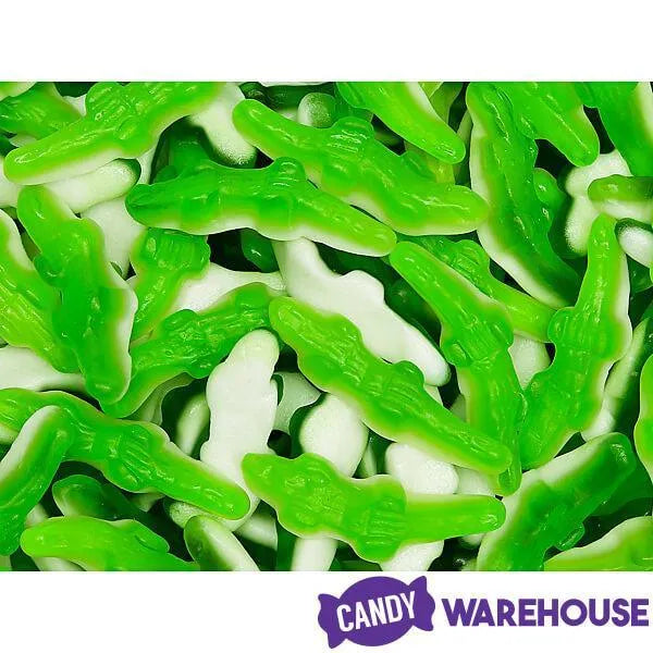 Gummy Alligators Candy: 125-Piece Jar