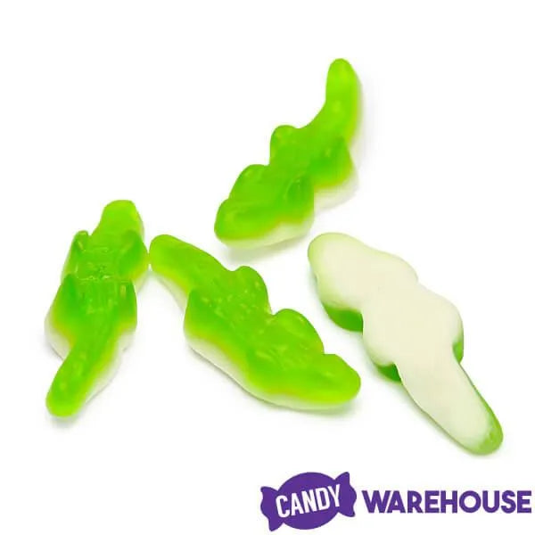 Gummy Alligators Candy: 125-Piece Jar